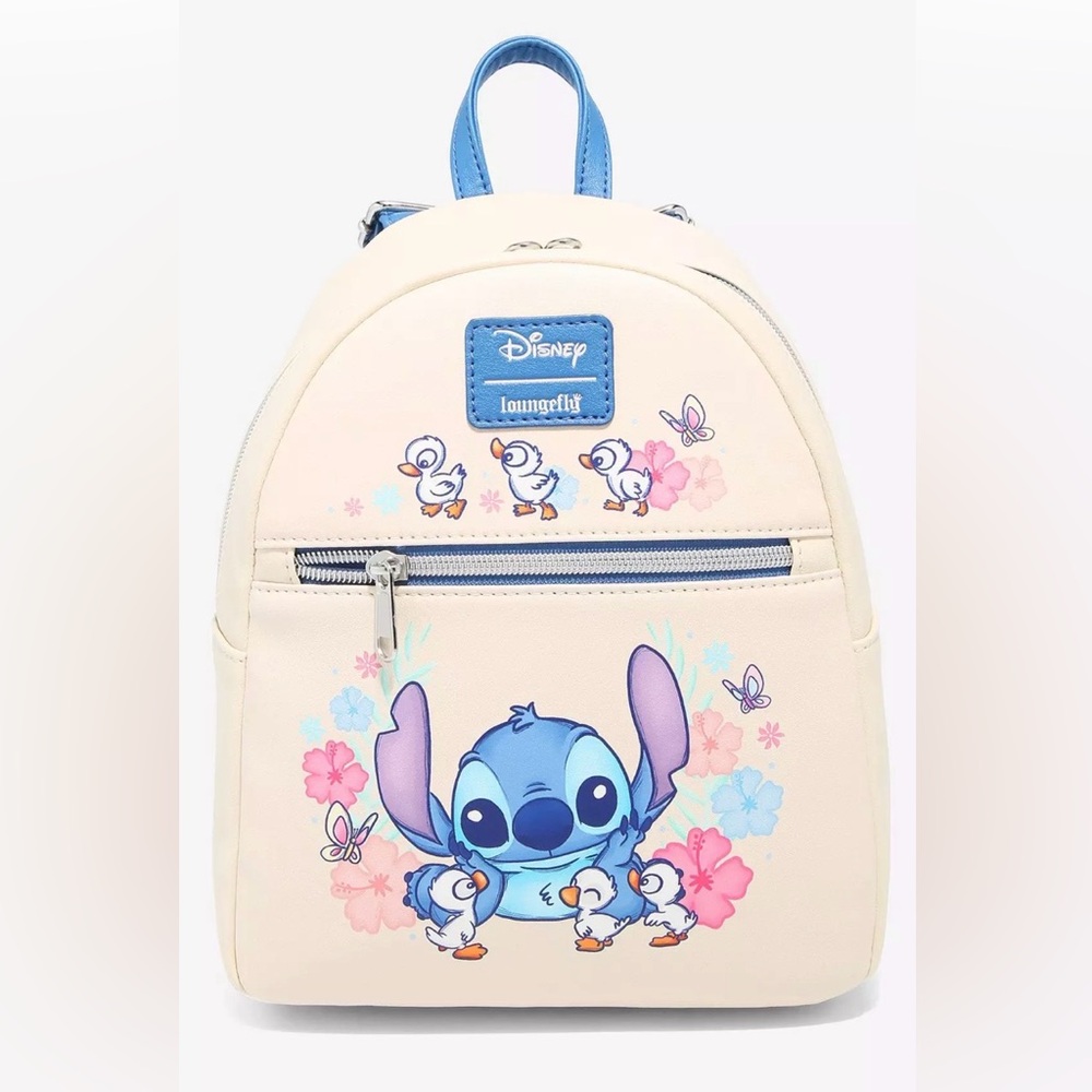 Loungefly Disney Lilo & Stitch Stitch With Ducks Mini Backpack